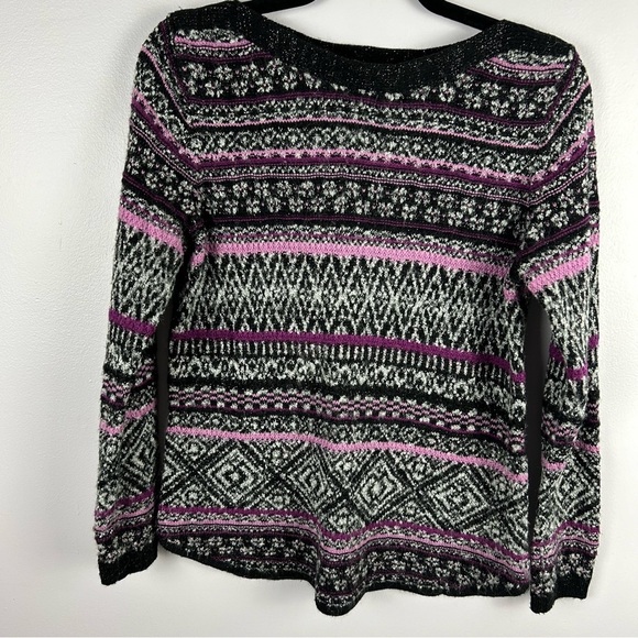 Northern Reflections Wool Blend Multicoloured Cardigan Size Medium - Picture 3 of 9